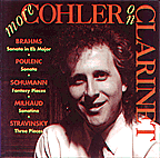 More Cohler on Clarinet